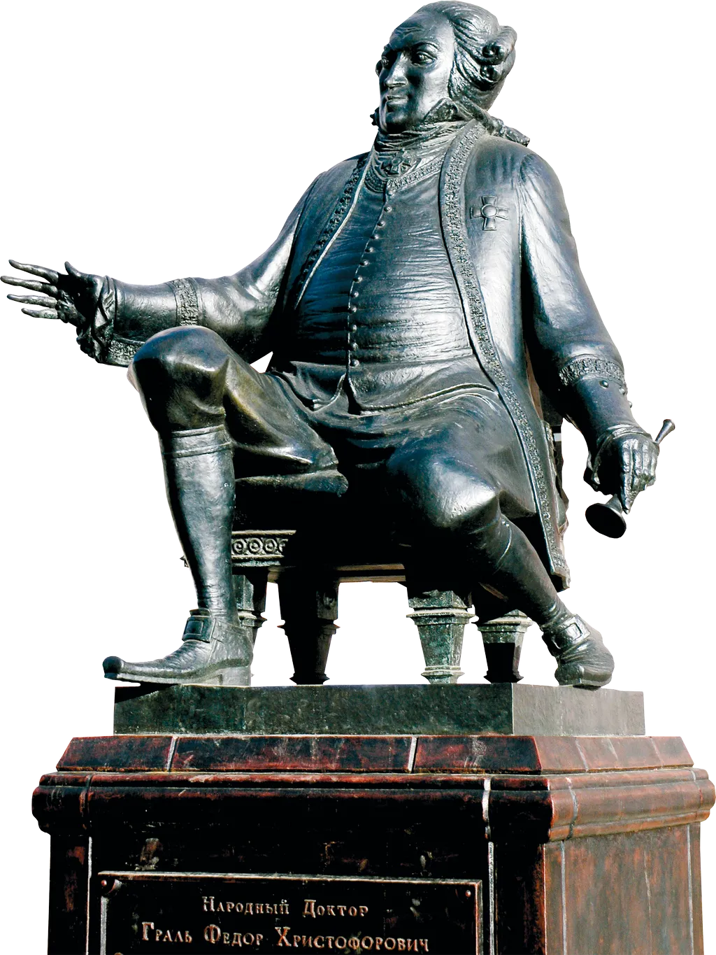 Памятник врачу Ф. Х. Гралю (1770-1835)