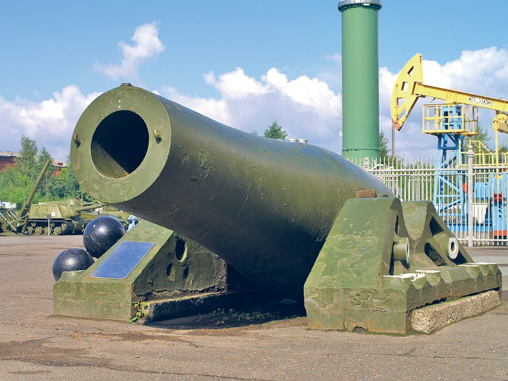 Гладкоствольное корабельное орудие (1869) / The Smooth-bore marine cannon (1869)