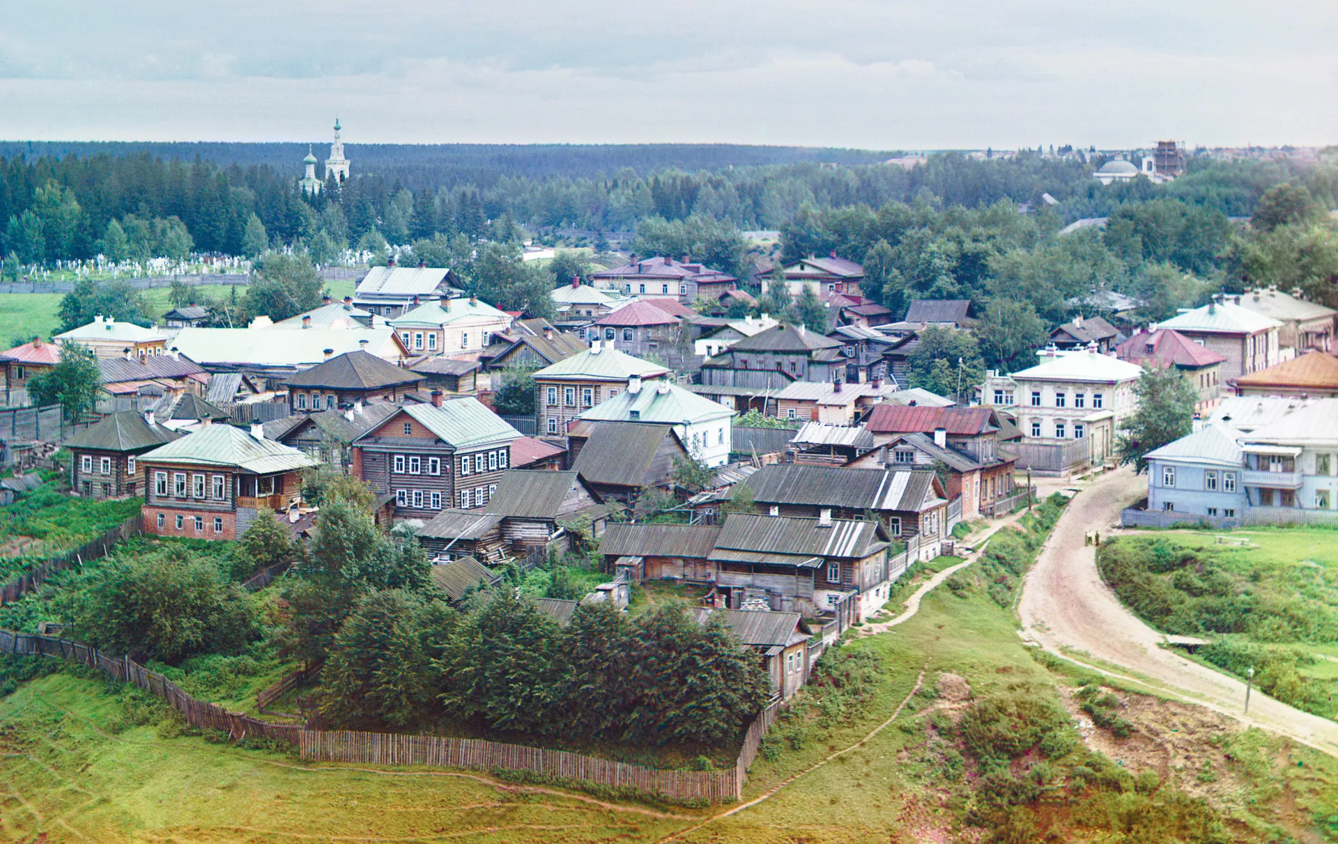 Разгуляй. Фото Прокудина-Горского / The Razgulyaj District