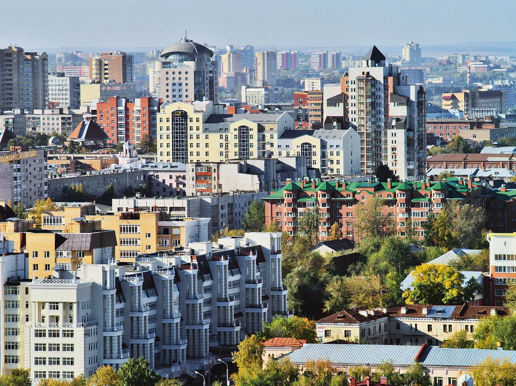 Панорама города / City panorama